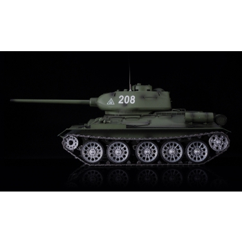 Ferngesteuerter Panzer ASG/IR/Sound/Rauch 1:16 Russland Mittlerer Panzer T-34/85 1944 RTR 2,4 GHz – Heng Long 3909-1U (S)